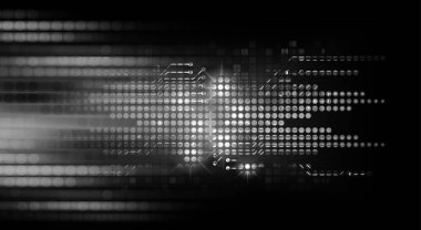 Siber devre gelecekteki teknoloji kavramı