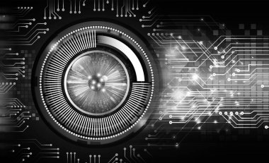 Siber devre gelecekteki teknoloji kavramı