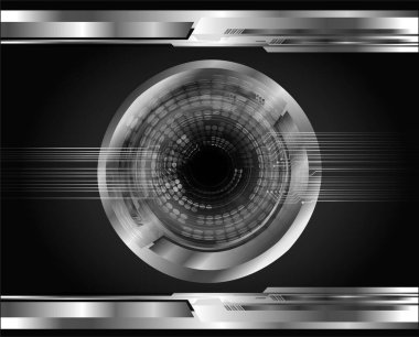 Siber devre gelecekteki teknoloji kavramı