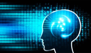 Siber devre gelecekteki teknoloji kavramı