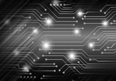 Siber devre gelecekteki teknoloji kavramı