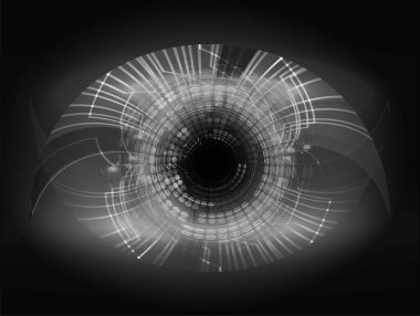 Siber devre gelecekteki teknoloji kavramı