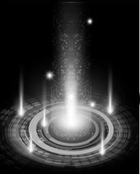 นหล งแนวค ดของเทคโนโลย วงจรไซเบอร ในอนาคต — ภาพถ่ายสต็อก
