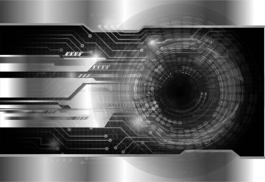 Siber devre gelecekteki teknoloji kavramı