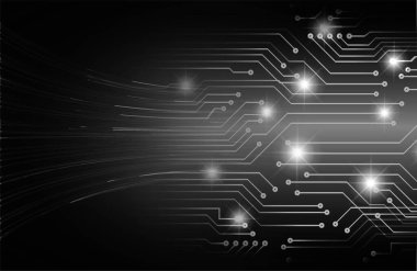 Siber devre gelecekteki teknoloji kavramı