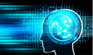 Siber devre gelecekteki teknoloji kavramı