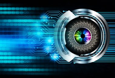 Siber devre gelecekteki teknoloji kavramı