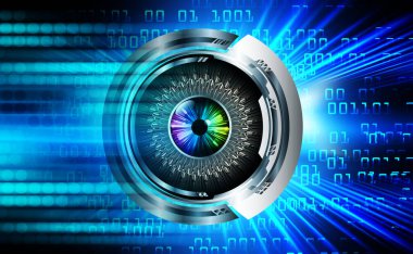 Siber devre gelecekteki teknoloji kavramı