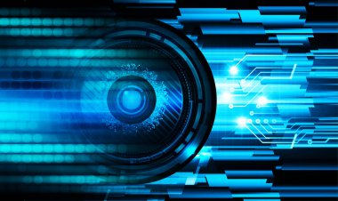 Siber devre gelecekteki teknoloji kavramı