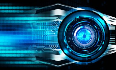 Siber devre gelecekteki teknoloji kavramı