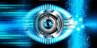 Siber devre gelecekteki teknoloji kavramı