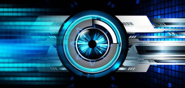 Siber devre gelecekteki teknoloji kavramı