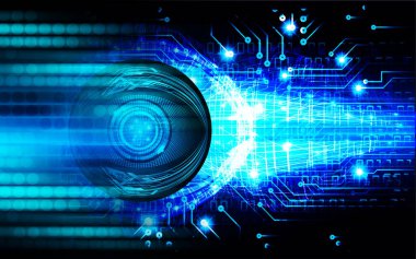 Siber devre gelecekteki teknoloji kavramı