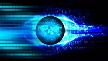 Siber devre gelecekteki teknoloji kavramı