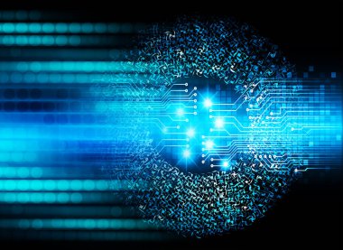 Siber devre gelecekteki teknoloji kavramı