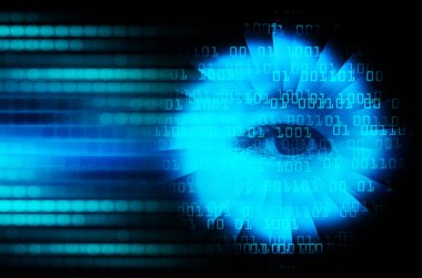 Siber devre gelecekteki teknoloji kavramı