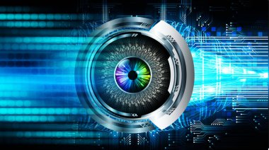 Siber devre gelecekteki teknoloji kavramı