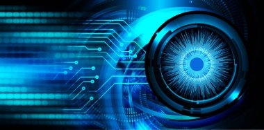 Siber devre gelecekteki teknoloji kavramı