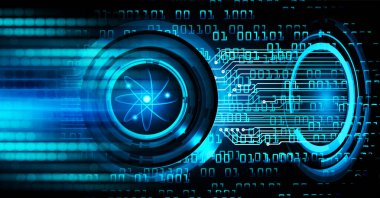 Siber devre gelecekteki teknoloji kavramı