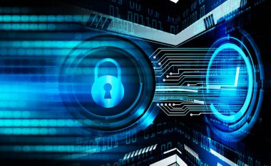 Siber devre gelecekteki teknoloji kavramı