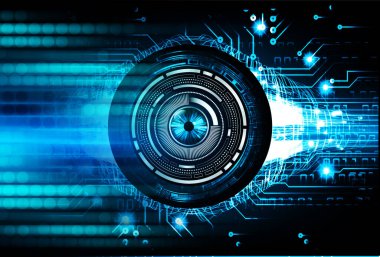 Siber devre gelecekteki teknoloji kavramı