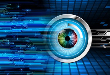 Siber devre gelecekteki teknoloji kavramı