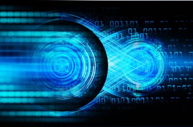 Siber devre gelecekteki teknoloji kavramı