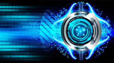 Siber devre gelecekteki teknoloji kavramı