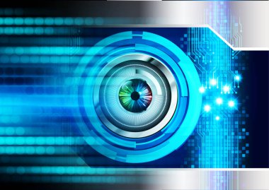 Siber devre gelecekteki teknoloji kavramı