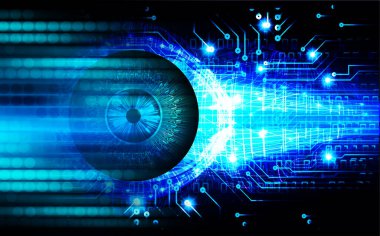 Siber devre gelecekteki teknoloji kavramı