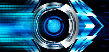 Siber devre gelecekteki teknoloji kavramı