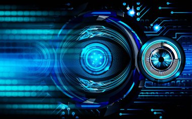 Siber devre gelecekteki teknoloji kavramı