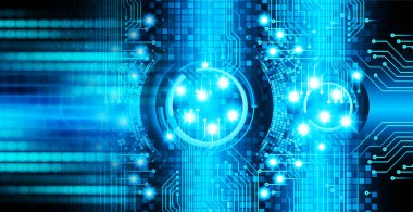 Siber devre gelecekteki teknoloji kavramı