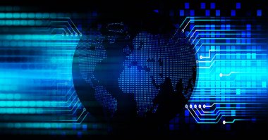 Siber devre gelecekteki teknoloji kavramı