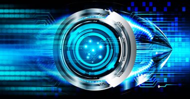 Siber devre gelecekteki teknoloji kavramı