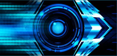 Siber devre gelecekteki teknoloji kavramı