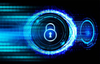 Siber devre gelecekteki teknoloji kavramı