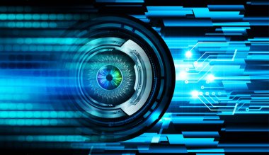 Siber devre gelecekteki teknoloji kavramı