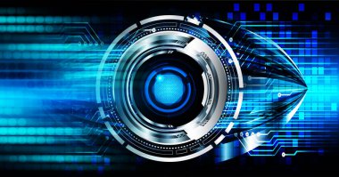 Siber devre gelecekteki teknoloji kavramı