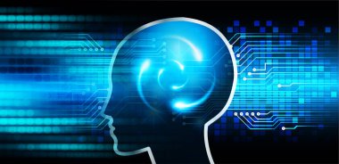 Siber devre gelecekteki teknoloji kavramı