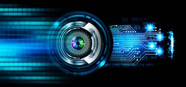 Siber devre gelecekteki teknoloji kavramı