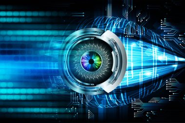 Siber devre gelecekteki teknoloji kavramı