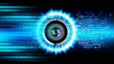 Siber devre gelecekteki teknoloji kavramı