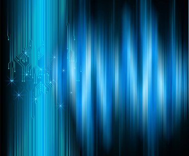 Siber devre gelecekteki teknoloji kavramı