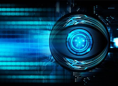 Siber devre gelecekteki teknoloji kavramı