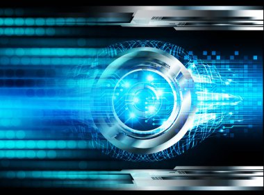 Siber devre gelecekteki teknoloji kavramı