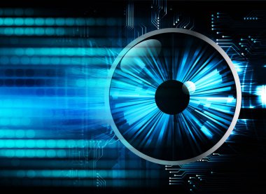 Siber devre gelecekteki teknoloji kavramı