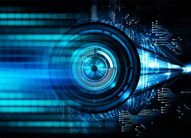 Siber devre gelecekteki teknoloji kavramı