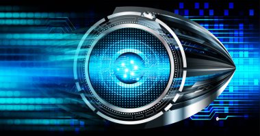 Siber devre gelecekteki teknoloji kavramı