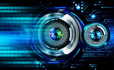 Siber devre gelecekteki teknoloji kavramı